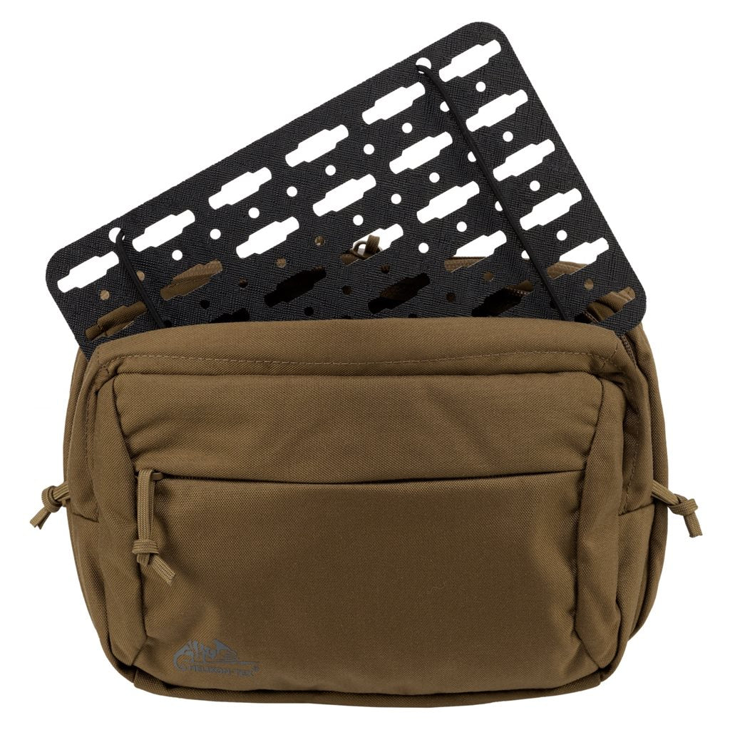 Riñonera RAT CCW negra de Cordura con 3 bolsillos y panel desmontable