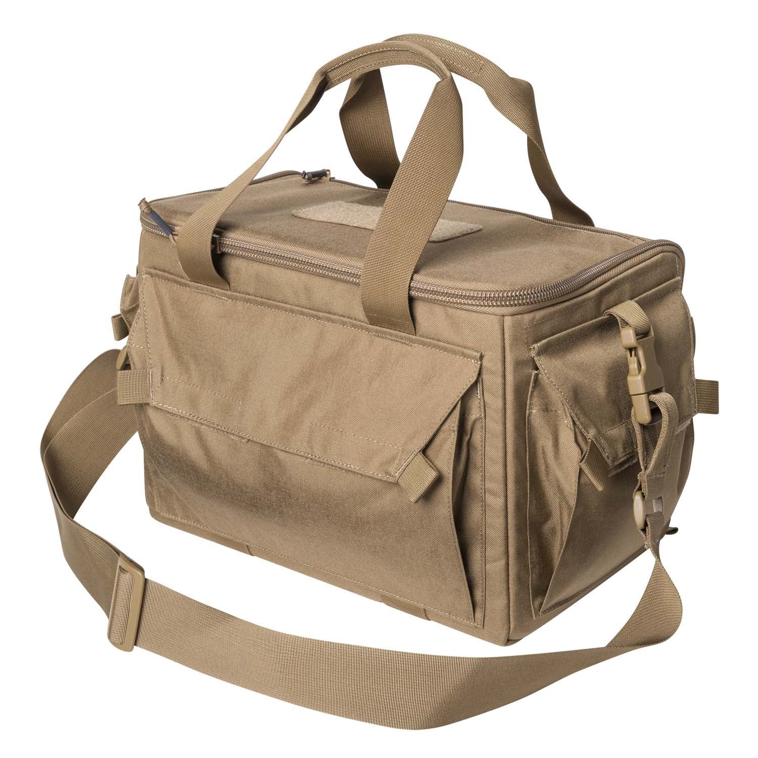 Bolsa RANGE COYOTE compacta para tiradores, interior para cargadores y múltiples bolsillos