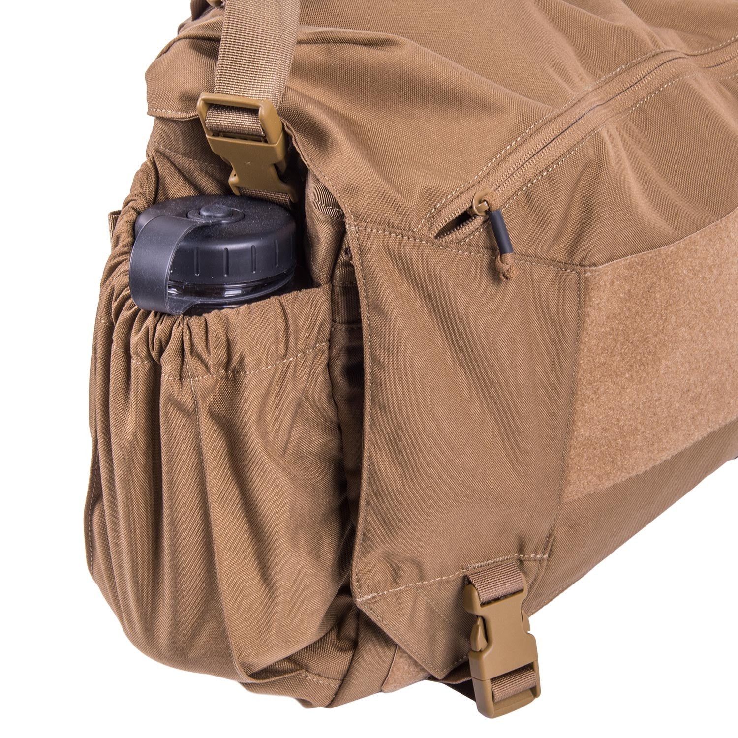 Bolso bandolera URBAN COURIER Medium en negro, ideal para uso diario, ciclistas y estudiantes