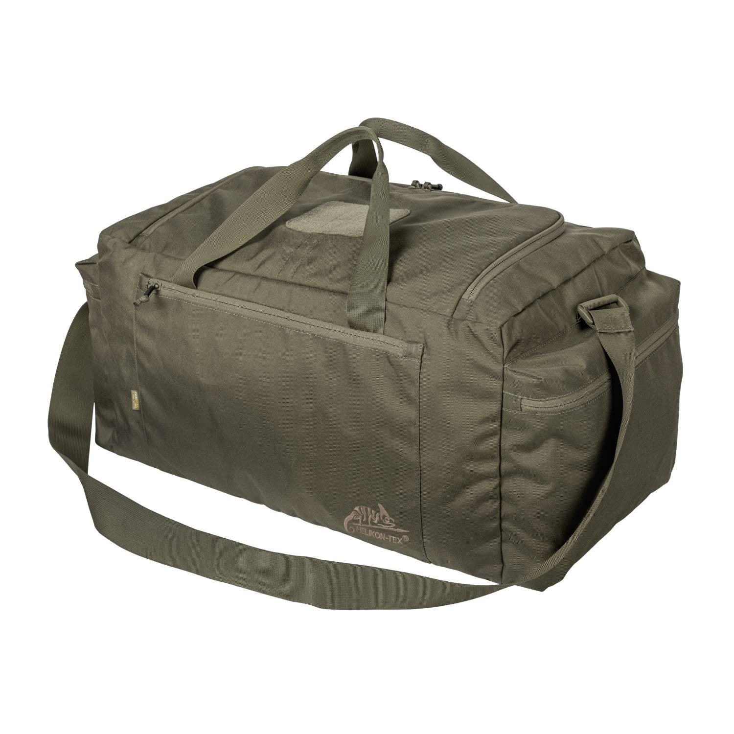 Bolsa URBAN TRAINING BAG® negra vista frontal, bolsa deportiva mediana