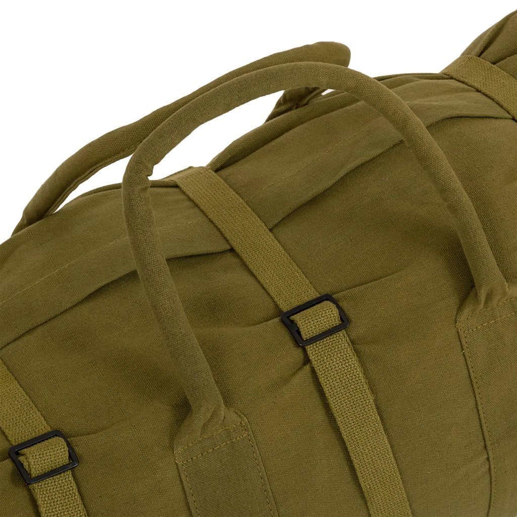 Bolsa de herramientas ROPE HANDLE 75 cm de lona verde