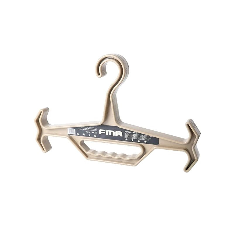 Percha FMA de plástico para chalecos tácticos DARK EARTH