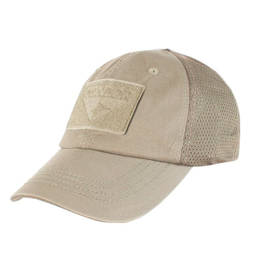 Gorra Operator Mesh verde de Condor con malla trasera y paneles Velcro