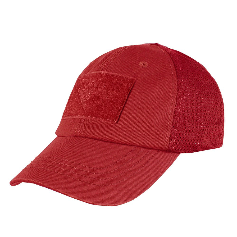 Gorra Operator Mesh verde de Condor con malla trasera y paneles Velcro