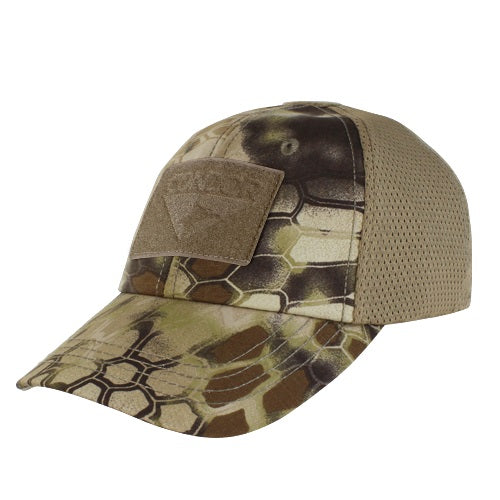 Gorra Operator Mesh Kryptek Highlander con malla trasera y paneles velcro