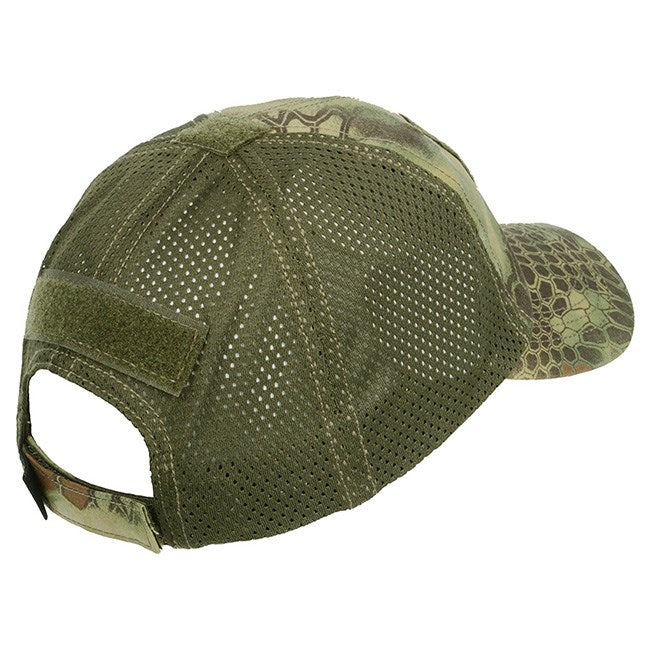 Gorra OPERATOR MESH CONDOR con paneles velcro y malla trasera Kryptek Highlander