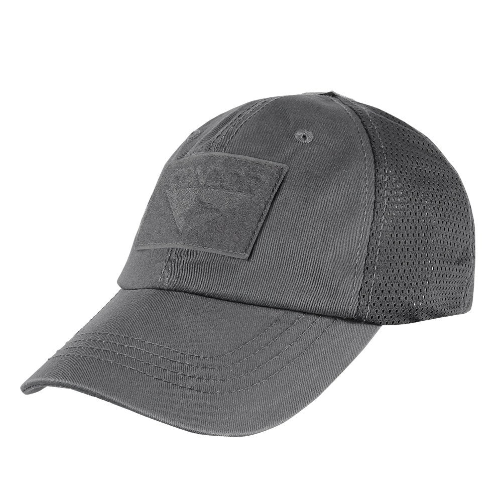 Gorra Operator Mesh verde de Condor con malla trasera y paneles Velcro