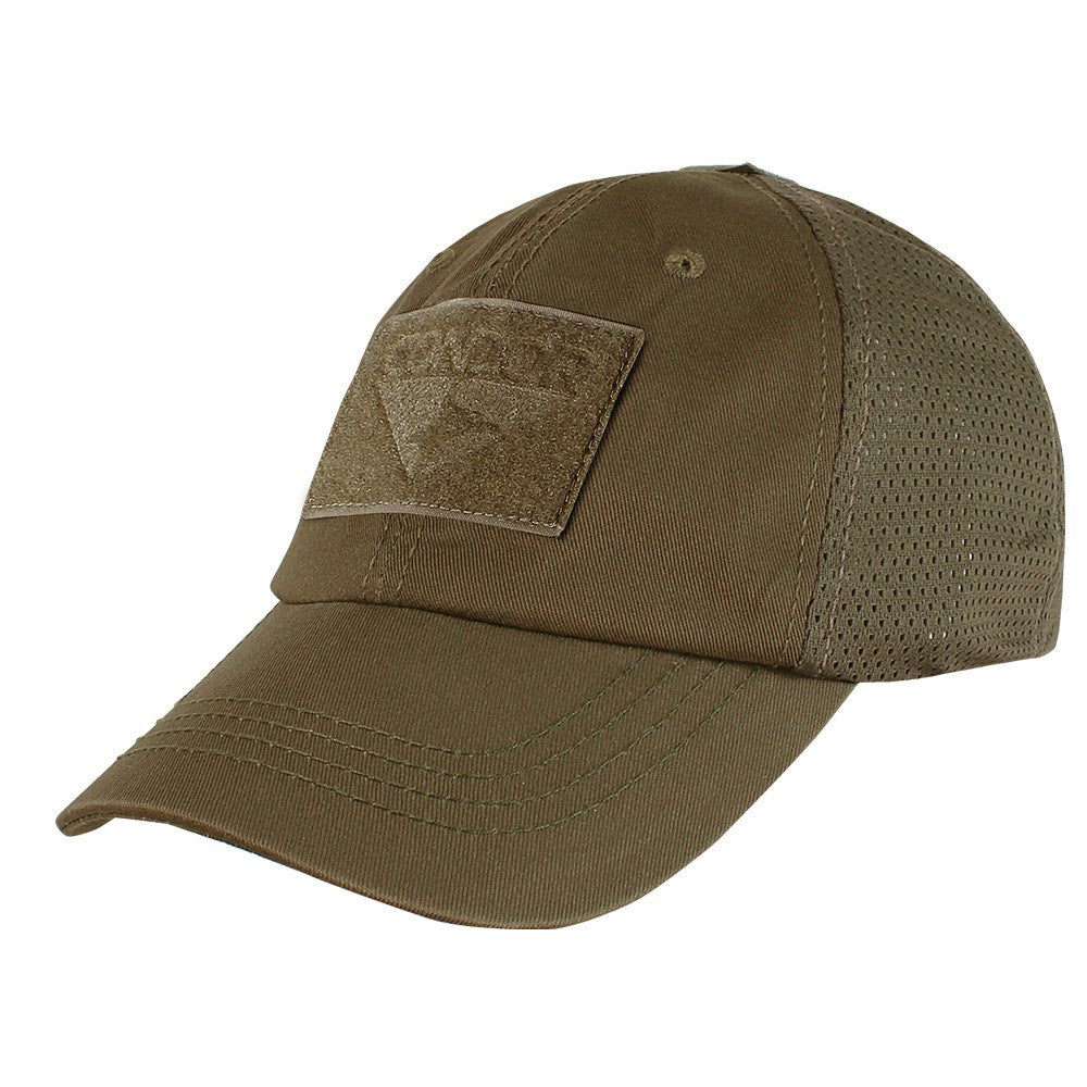 Gorra Operator Mesh verde de Condor con malla trasera y paneles Velcro