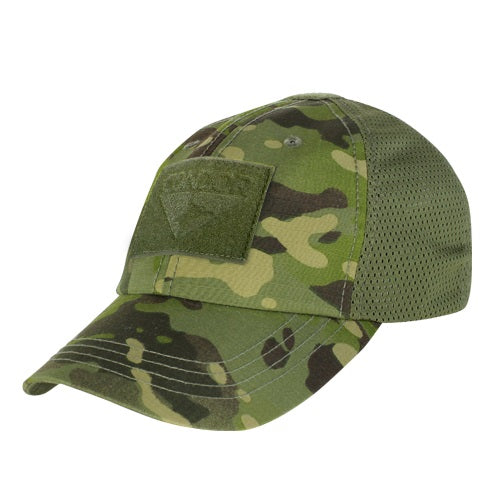 Gorra OPERATOR MESH Condor Kryptek Highlander con malla trasera y paneles velcro