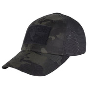 Gorra táctica OPERATOR MESH en MULTICAM® BLACK con malla trasera transpirable