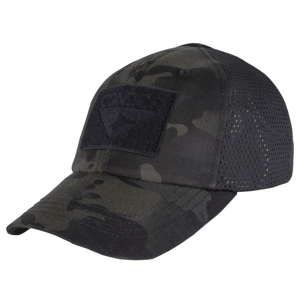Gorra táctica OPERATOR MESH en MULTICAM® BLACK con malla trasera transpirable