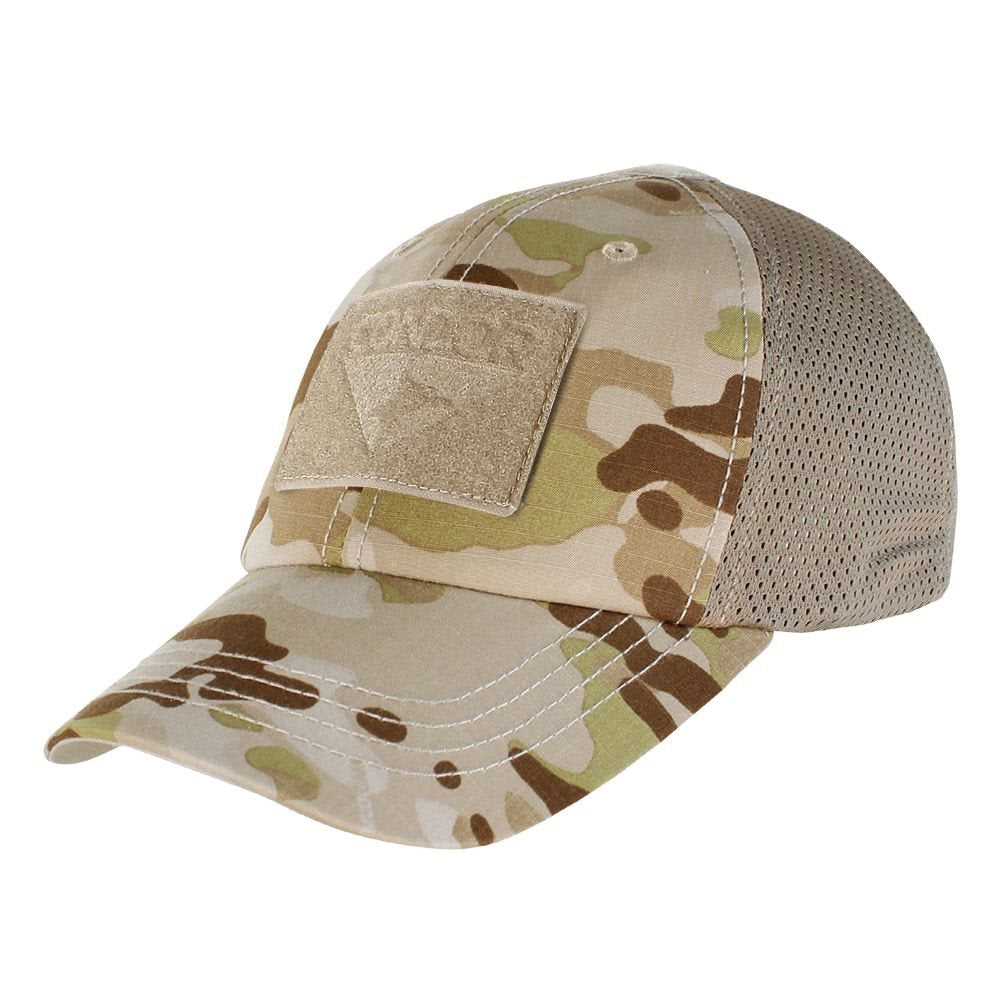 Gorra táctica OPERATOR MESH de CONDOR con paneles Velcro, vista lateral