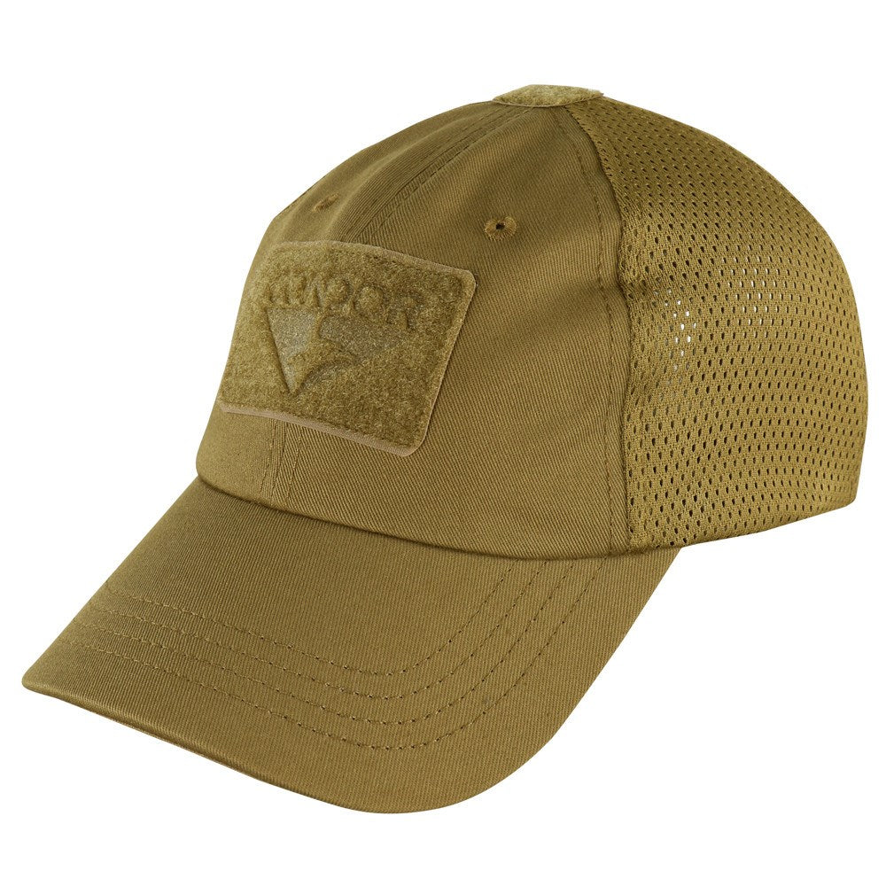 Gorra Operator Mesh verde de Condor con malla trasera y paneles Velcro