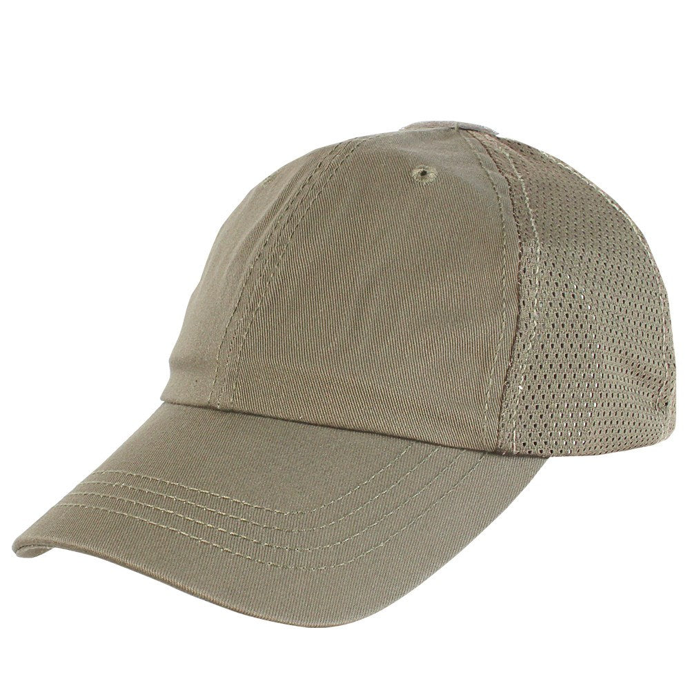 Gorra TEAM CAP MESH verde de CONDOR, gorra baseball con malla posterior transpirable