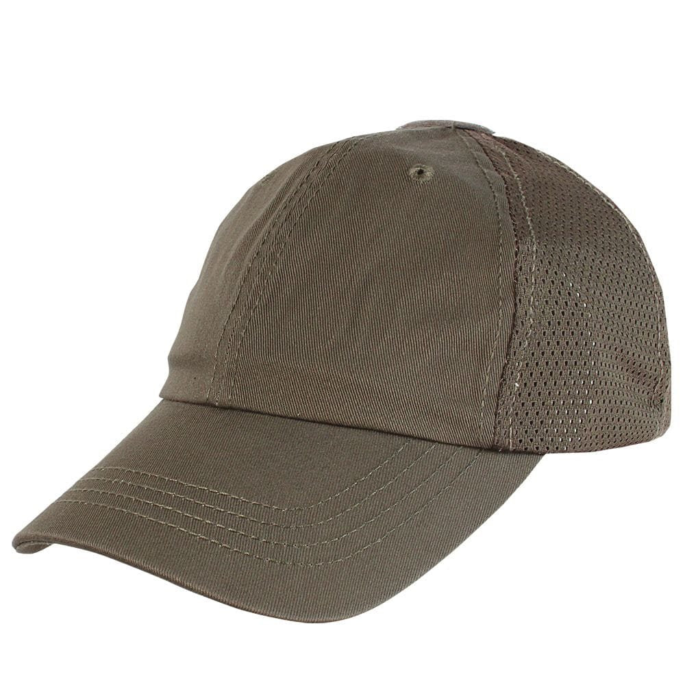 Gorra TEAM CAP MESH verde de CONDOR, gorra baseball con malla posterior transpirable