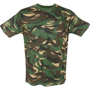 Camiseta BRITISH DPM manga corta 100% algodón 170 g/m² camuflaje