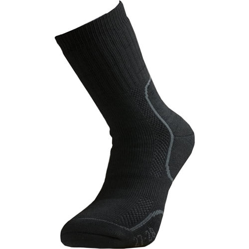 Calcetines térmicos BATAC negros, alta absorción de sudor y olor, puño elástico