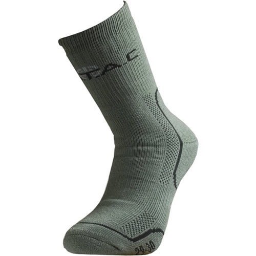 Calcetines térmicos BATAC Thermo verdes con puño elástico y alta absorción de sudor y olor