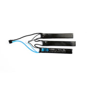 Batería Li-Po 11,1V 1200mAh 25C conector Dean-T para empuñadura Crane AR15