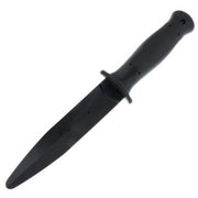 Cuchillo de entrenamiento plástico en forma de daga, 290 mm, versión dura
