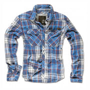 Camisa a cuadros Brandit Check inspirada en camisas de trabajo
