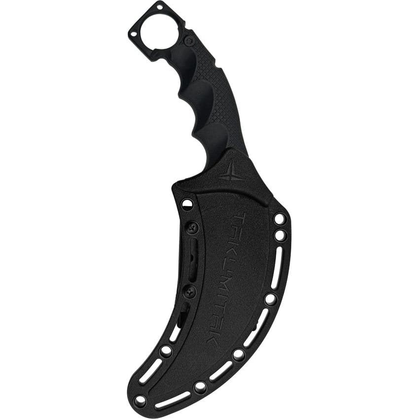 Cuchillo karambit MIDNIGHT negro con funda modular
