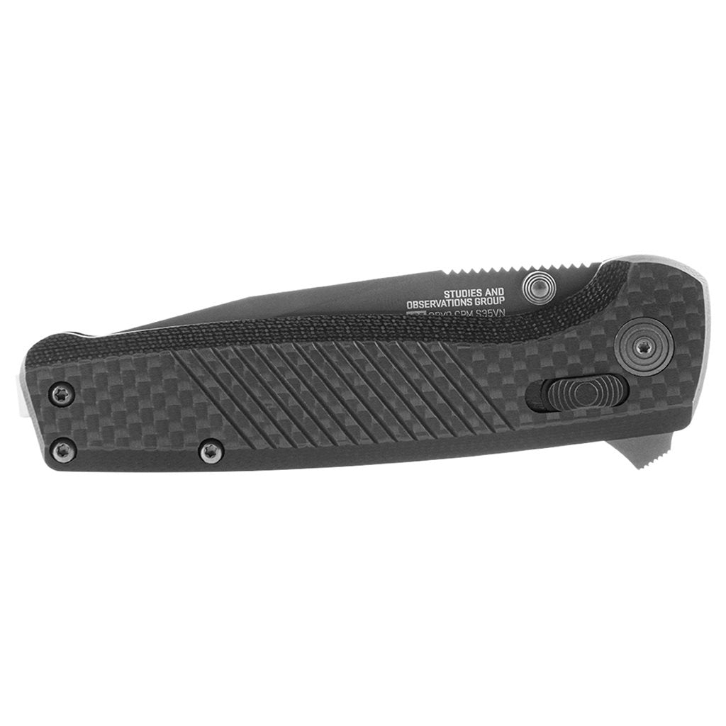 Cuchillo plegable TERMINUS XR LTE con hoja CPM S35VN y mango carbono y G10