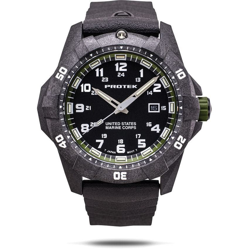 Reloj USMC DIVE 1015 negro PROTEC 300 m
