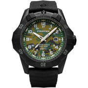 Reloj USMC DIVE edición limitada 250 aniversario 300 m negro, caja 42 mm de compuesto de carbono y esfera camuflaje digital