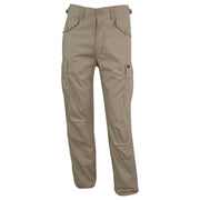 Pantalones M65 militar rip-stop KHAKI 100% algodón