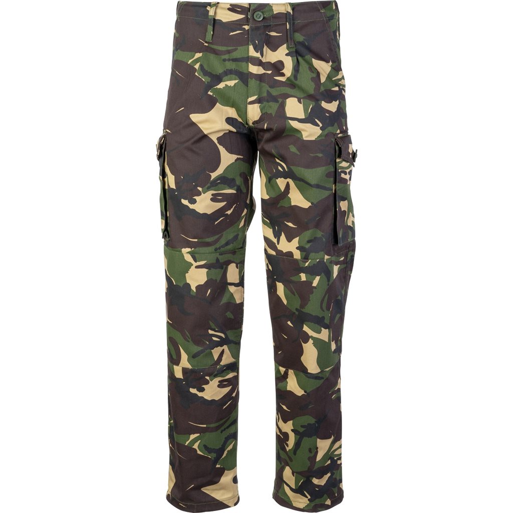 Pantalones británicos SOLDIER M95 DPM con bolsillos cargo y ajustes en tobillos y cintura