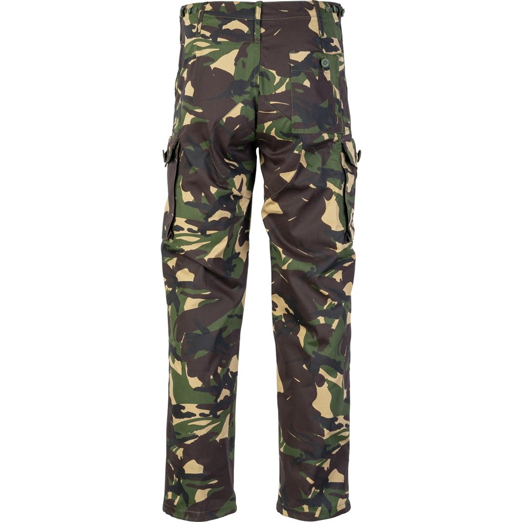 Pantalones británicos SOLDIER M95 DPM con bolsillos cargo y ajustes en tobillos y cintura