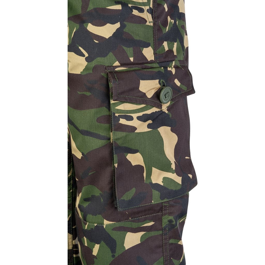 Pantalones británicos SOLDIER M95 DPM con bolsillos cargo y ajustes en tobillos y cintura