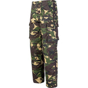 Pantalones británicos SOLDIER M95 DPM con bolsillos cargo y ajustes en tobillos y cintura