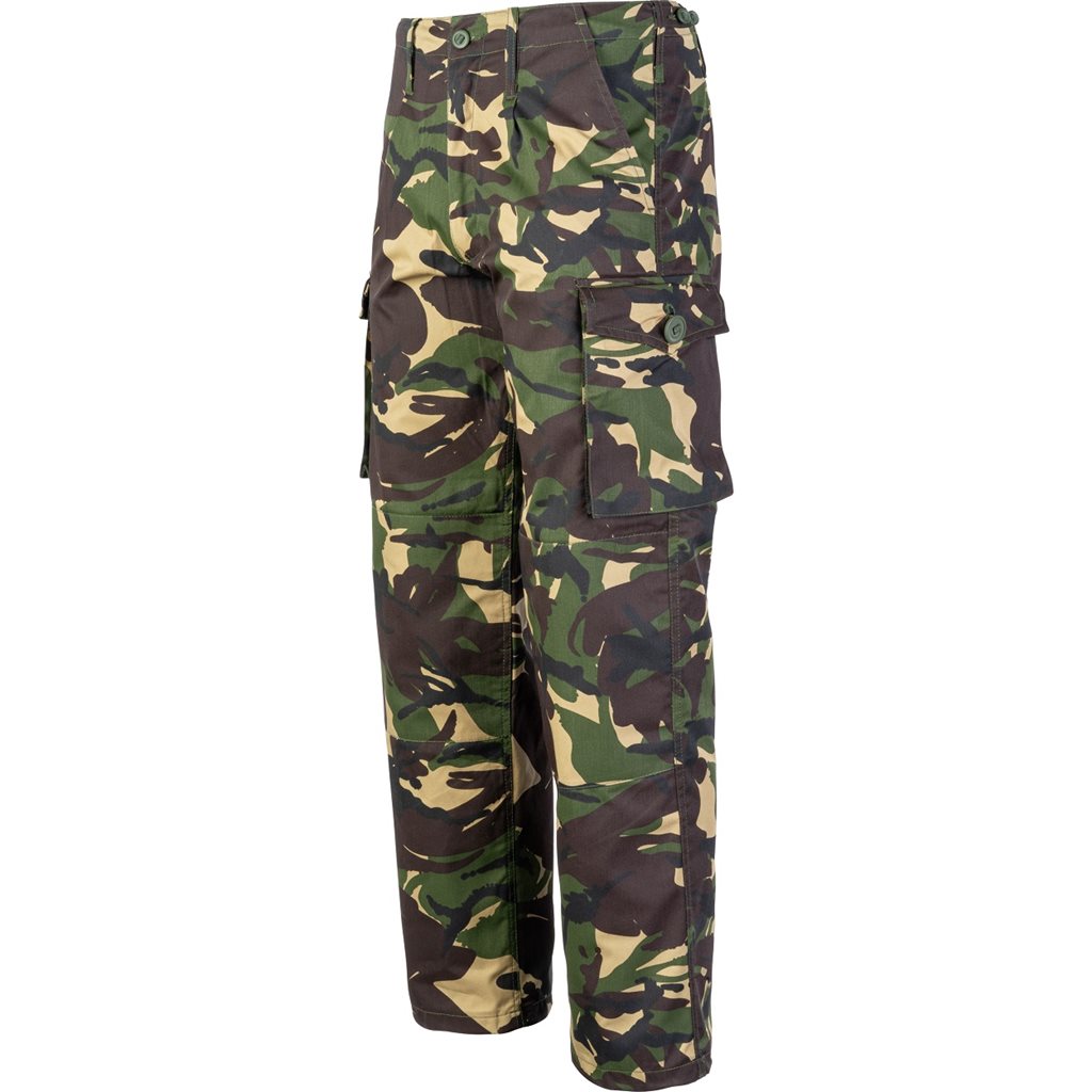 Pantalones británicos SOLDIER M95 DPM con bolsillos cargo y ajustes en tobillos y cintura