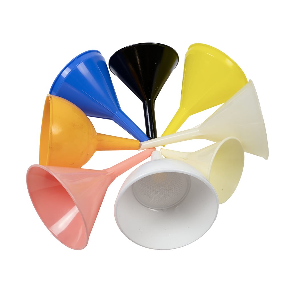 Embudo plástico en varios colores - referencia 81630-mix
