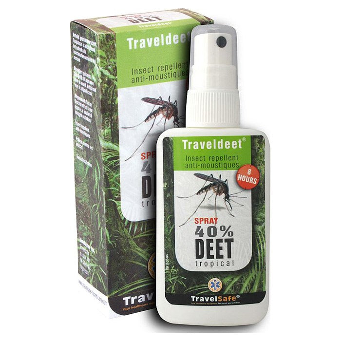 Envase del repelente corporal Traveldeet 40% DEET (TS-206)