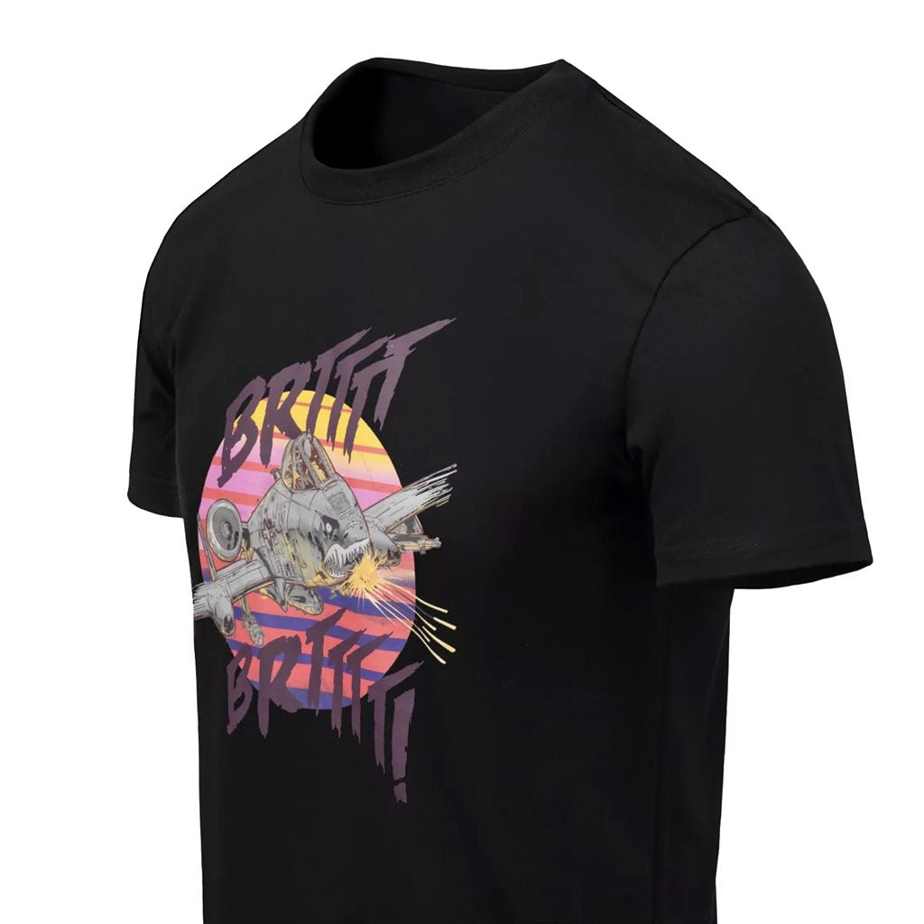 Camiseta A10 WARTHOG negra Helikon-Tex