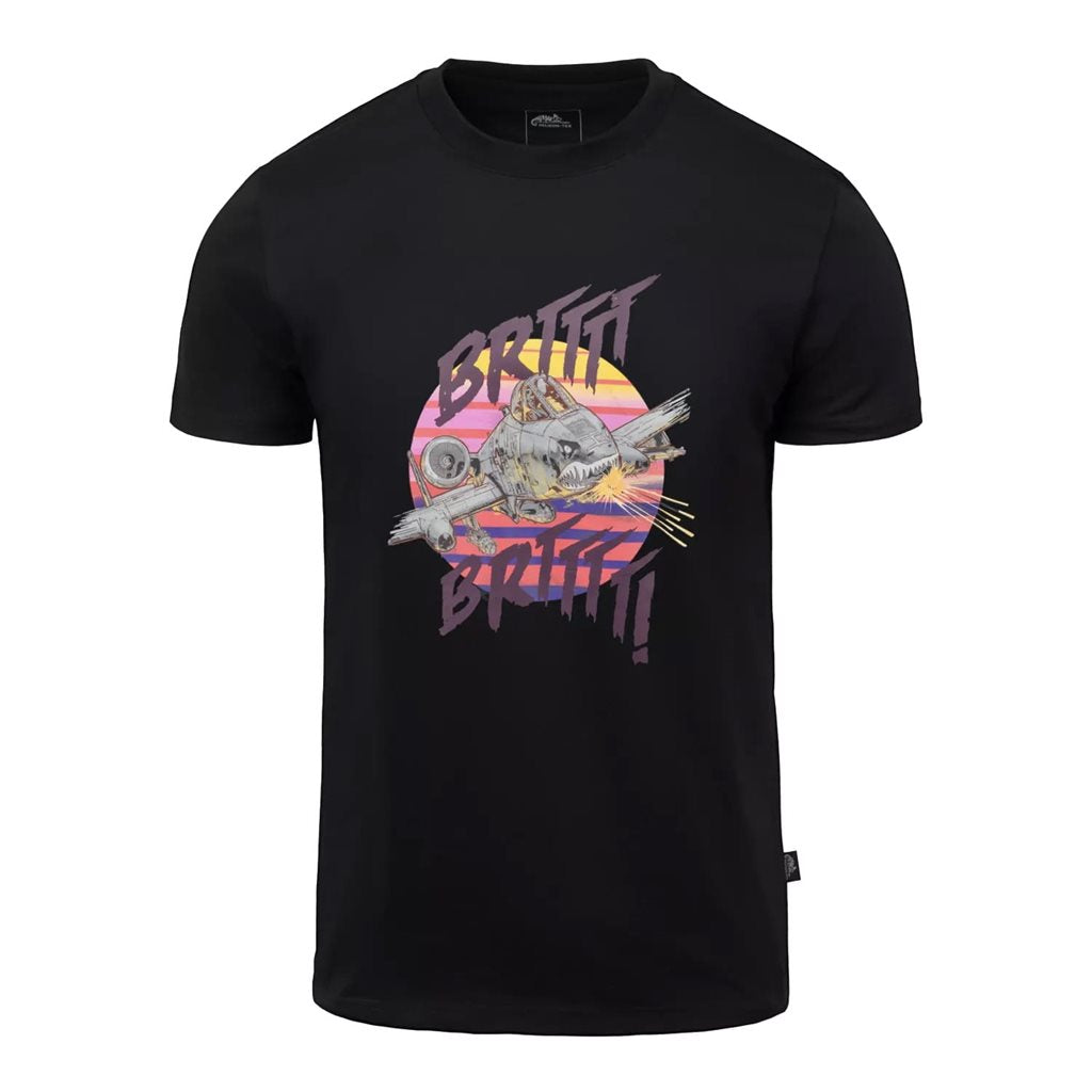 Camiseta A10 WARTHOG negra Helikon-Tex