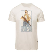 Camiseta DELTA OPERATOR beige Helikon-Tex, manga corta, algodón, corte clásico