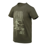 Camiseta HOME SWEET HOME Helikon-Tex de algodón, corte clásico y mayor gramaje