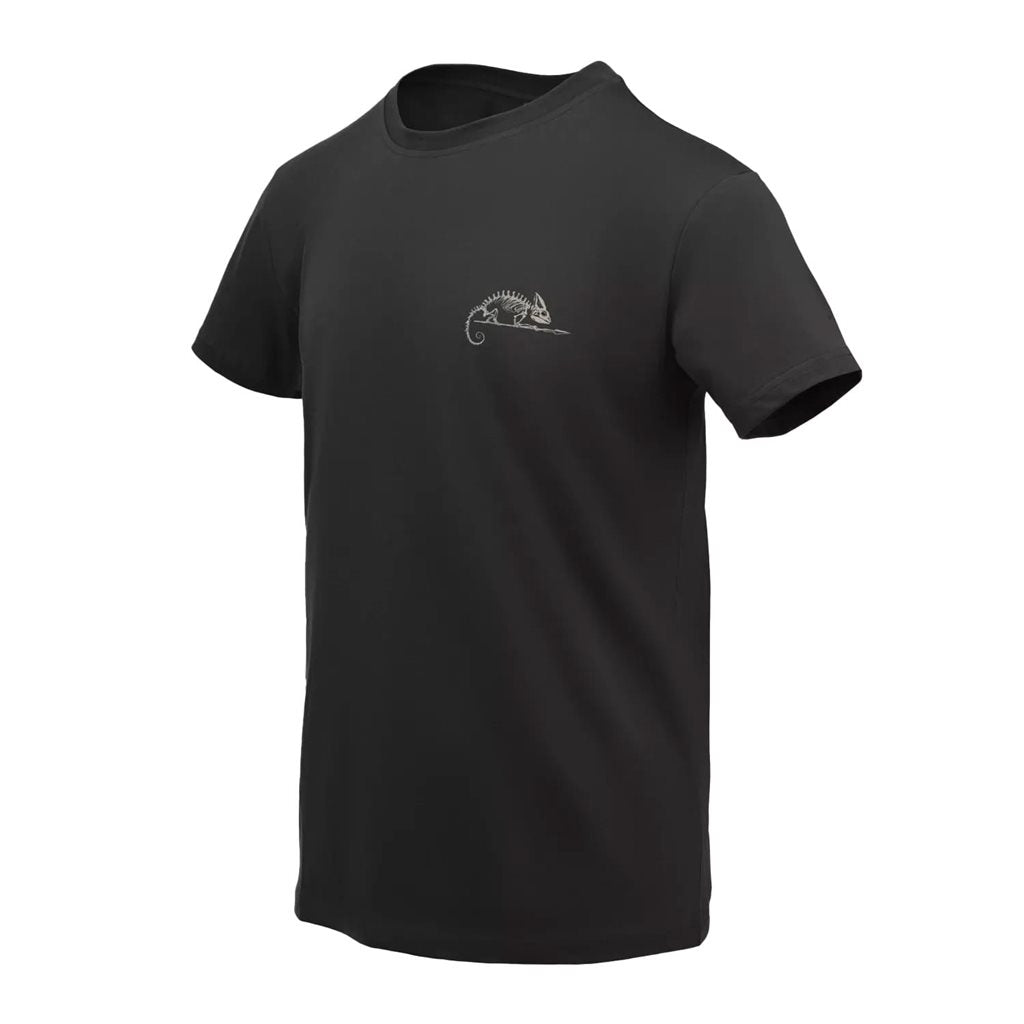 Camiseta HELIKON-TEX con logo negra