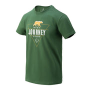 Camiseta JOURNEY TO PERFECTION Monstera verde
