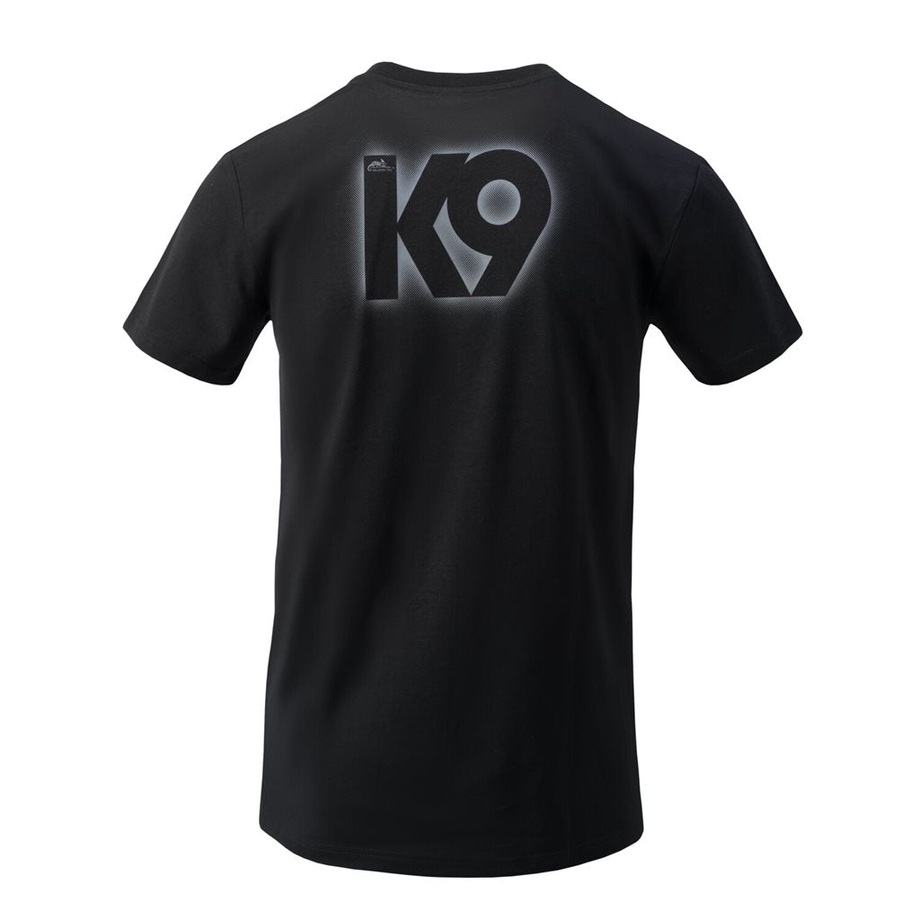 Camiseta Triko K9 NO TOUCH negra con estampado resistente
