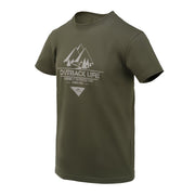 Camiseta OUTBACK LIFE de algodón, corte clásico, Helikon-Tex