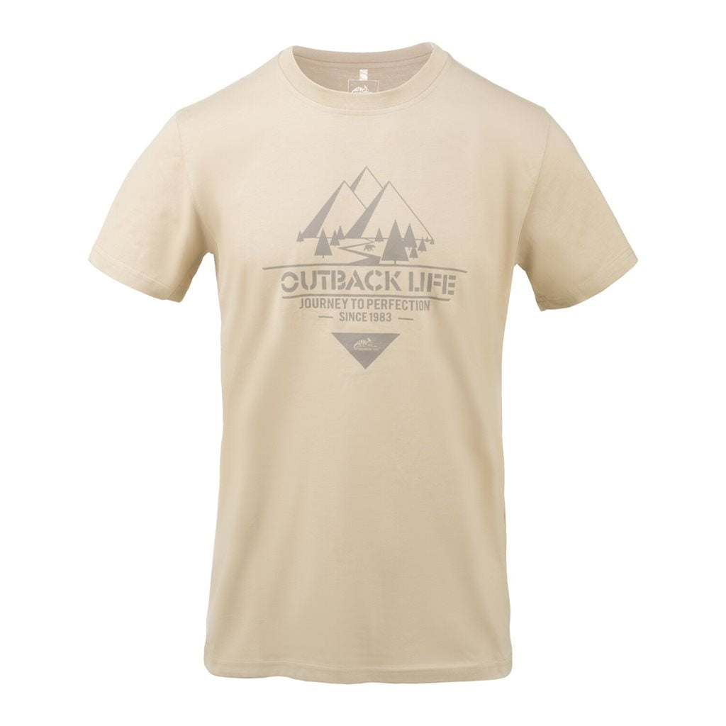 Camiseta OUTBACK LIFE de algodón, corte clásico, Helikon-Tex