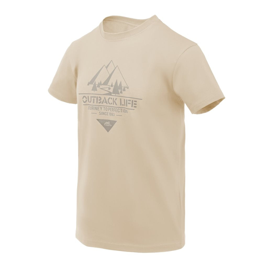 Camiseta OUTBACK LIFE de algodón, corte clásico, Helikon-Tex