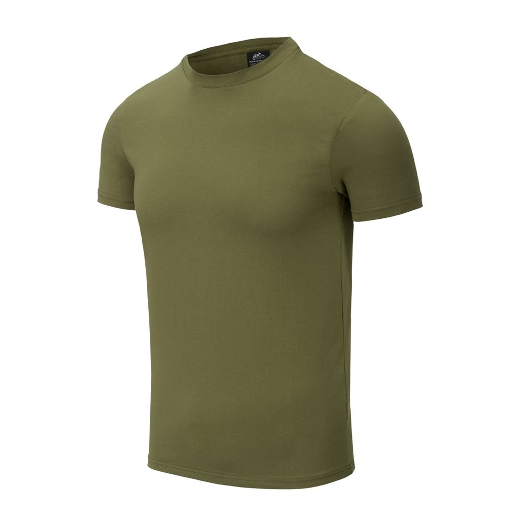 Camiseta ORGANIC SLIM de algodón orgánico, manga corta y color liso