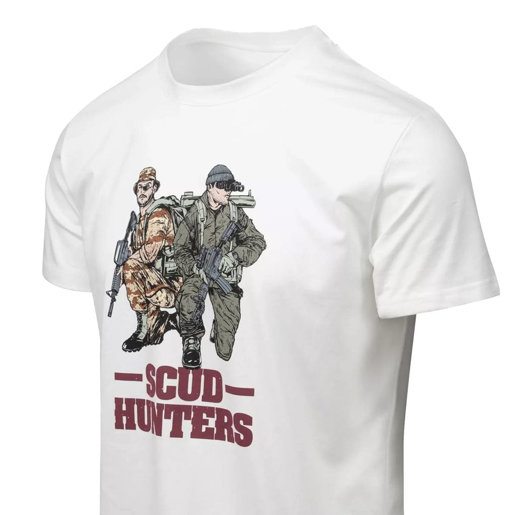 Camiseta blanca SCUD HUNTERS de algodón - Helikon-Tex