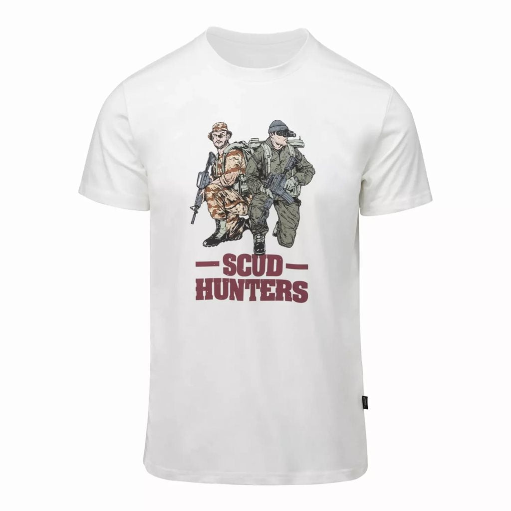 Camiseta blanca SCUD HUNTERS de algodón - Helikon-Tex